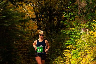 Landmark College students jogging 